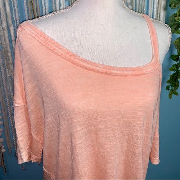 NWT Free People We The Free Alex Tee Rosemoon XS - Picture 2 of 6